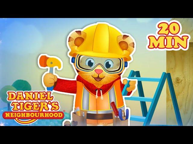 Daniel Learns About Neighbourhood Jobs | Cartoons for Kids | New Compilation | Daniel Tiger