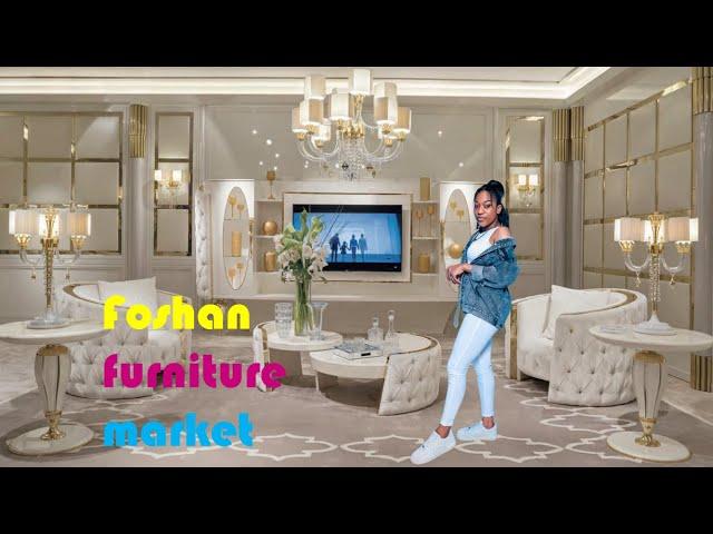 BIGGEST FURNITURE MARKET IN CHINA//Foshan Furniture Market.#business #furniture #china #viralvideo