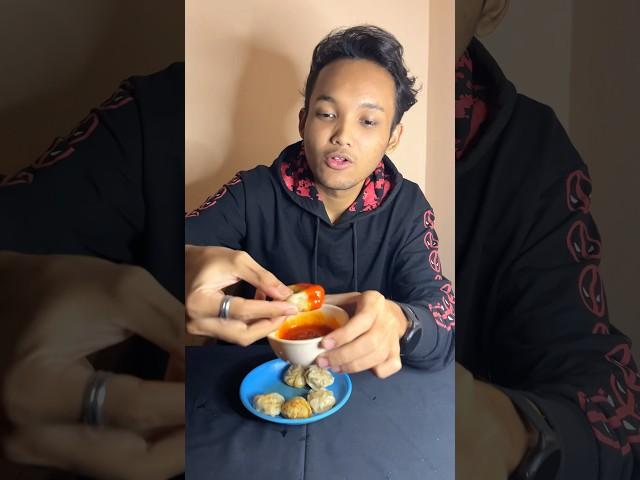 Try Street Style Momos. #shorts #vlog #food