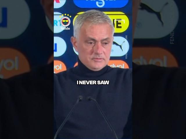 JOSE MOURINHO's RANT about TURKISH SUPER LIG  #shorts #football #soccer