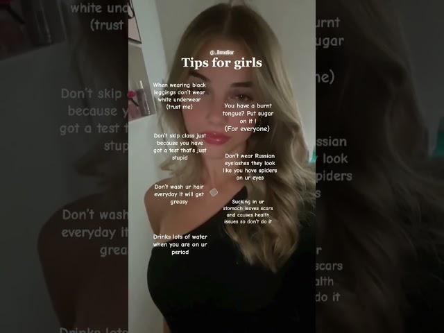 tips for girls🪱 #lolabekka #tips #aesthetic #advice #girl