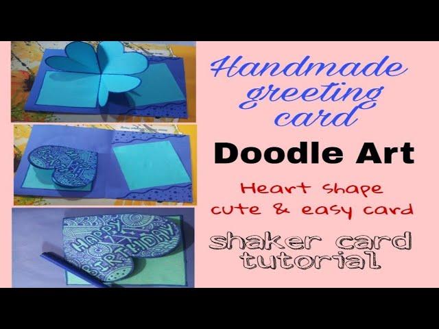 Handmade card | very easy and cute handmade greeting card | Sadhana Arora