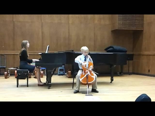 Ivan cello: March in G, by J.S. Bach