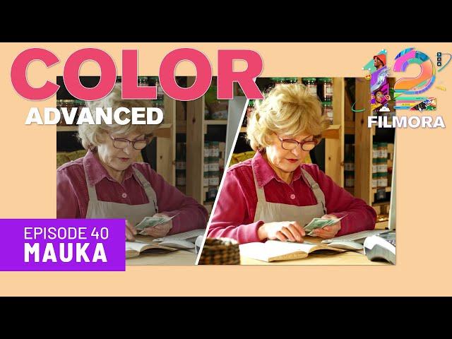 Advanced Color Grading in Wondershare Filmora12 | Mauka Tutorial