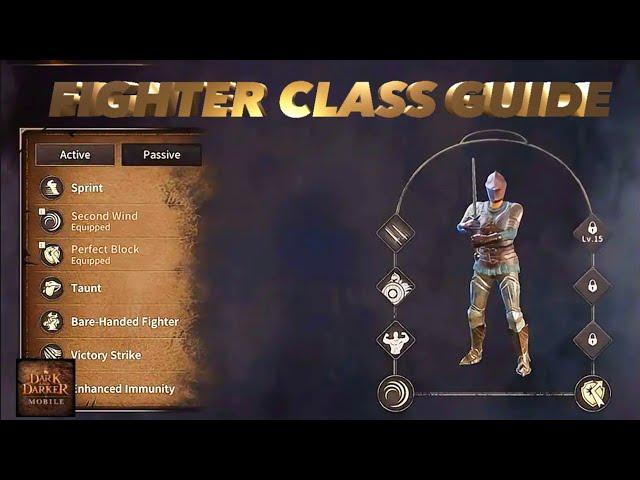 FIGHTER CLASS GUIDE | DARK AND DARKER MOBILE (Global Beta iOS)