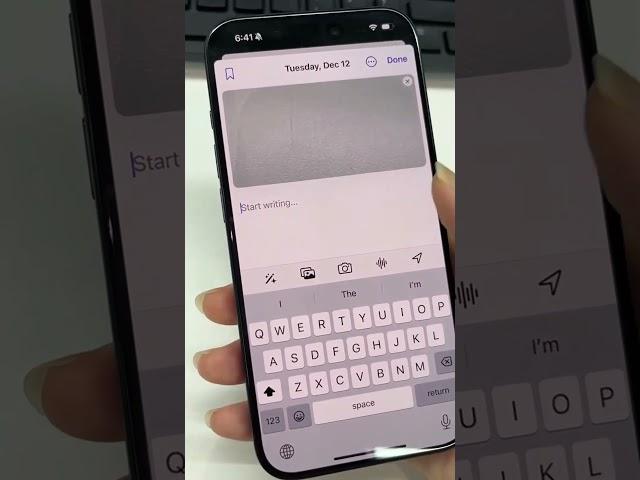 How to Use Journal App on iOS 17.2? #shorts