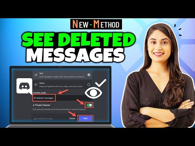 How to see deleted messages on discord 2024 [ Easy Method ]