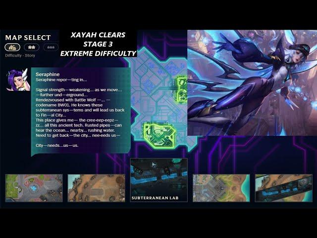 league of legends swarm stage 3 extreme clear tutorial with xayah