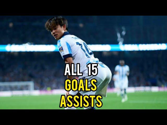 Takefusa Kubo • All 15 Goals & Assists 23/24