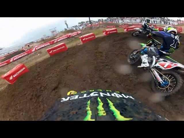 Ricky Carmichael Practice Lap 2012 Daytona Supercross