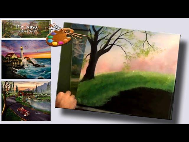 Easy landscape painting / AUTUMN landscape painting for beginners #4