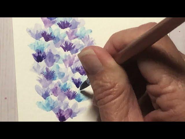 Tutorial Sort Of... Easy Watercolor Flower