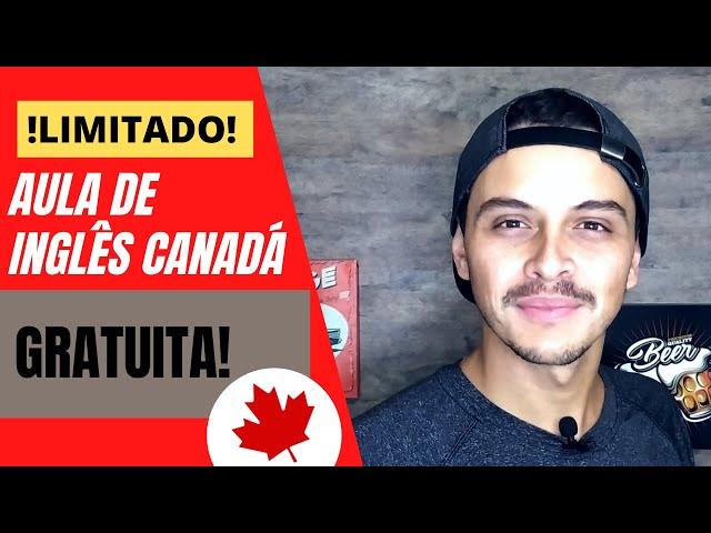 Aula GRÁTIS de Inglês no Canadá | Matt Gazzola