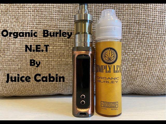 Organic Burley NET | By Juice Cabin | Best cigarette substitute & How does it compare to Black Note