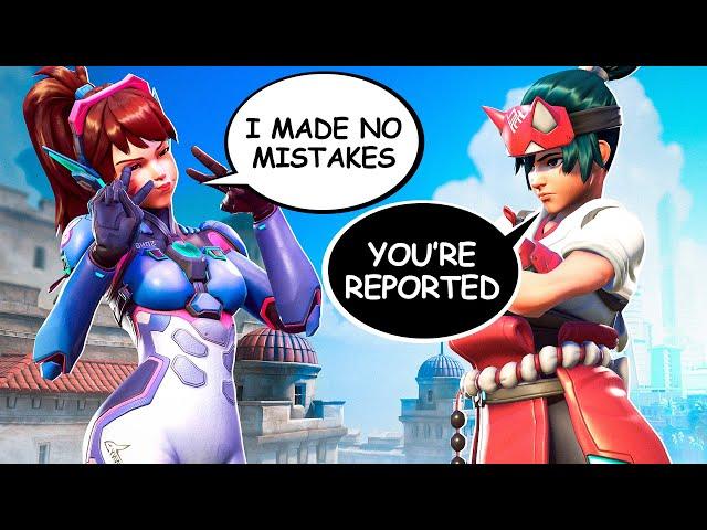 This Dva Said They Made No Mistakes...Their Teammates Say Otherwise | Overwatch 2 Spectating