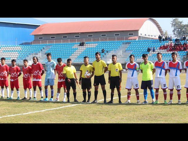 आज सम्मकै कडा खेल Jumal vs Surkhet football Game karnali province studium Surkhet Nepal