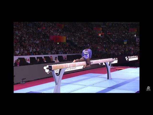 Simone Biles Balance Beam 2019 World Artistic Gymnastics Championships