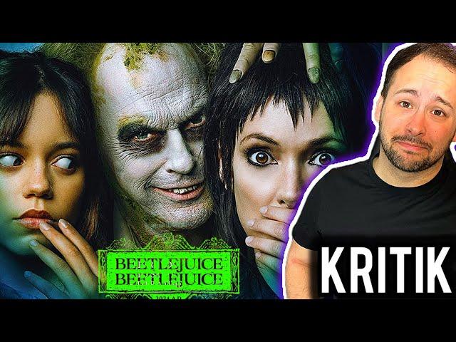 Beetlejuice Beetlejuice - Kritik Deutsch | Tim Burtons bester Film seit Jahren