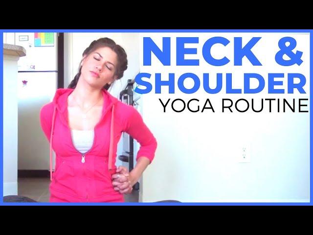 10 minute Yoga for NECK & SHOULDER Tension