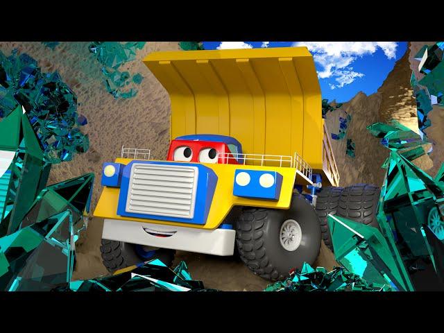 The Mining Truck - Carl the Super Truck in Car City  ⍟ l Children Cartoons