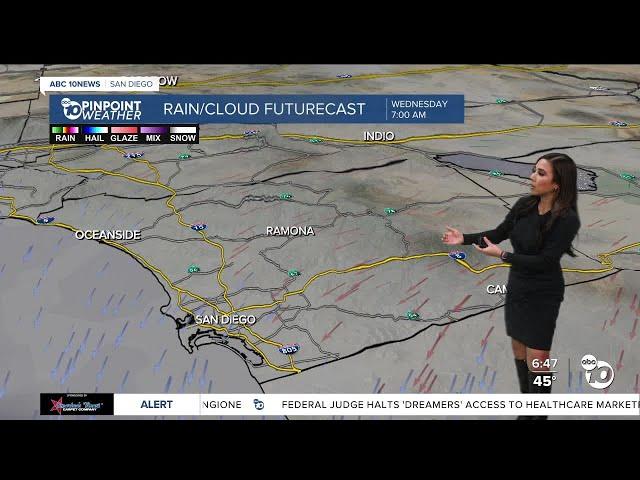 ABC 10News Pinpoint Weather with Meteorologist Vanessa Paz