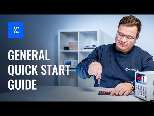 GPS Tracker General Quick Start Guide | Teltonika