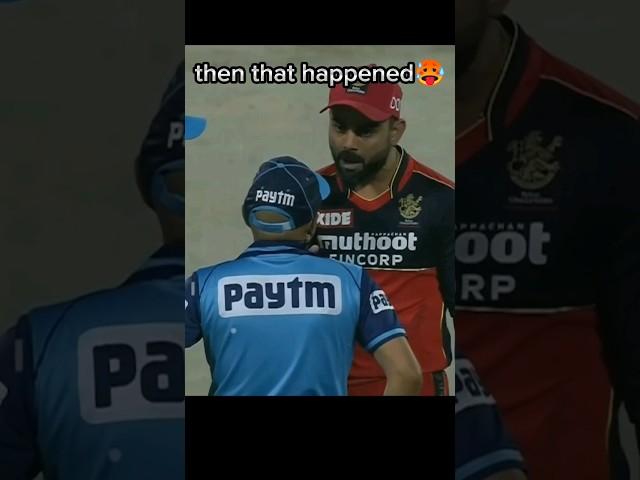 Virat Kohli angry on umpire | #shorts #short #cricket #viratkohli