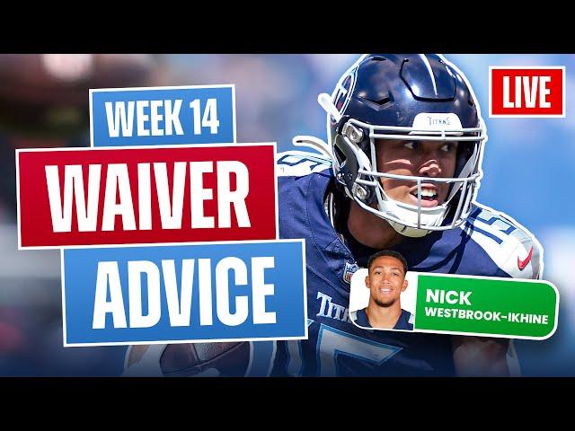 Fantasy Football Week 14 Waiver Wire Advice | Players to Add and Drop (2024)