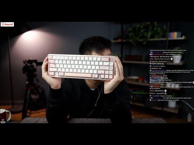 Building LilyPichu's Rose Gold Kyuu Custom Mechanical Keyboard