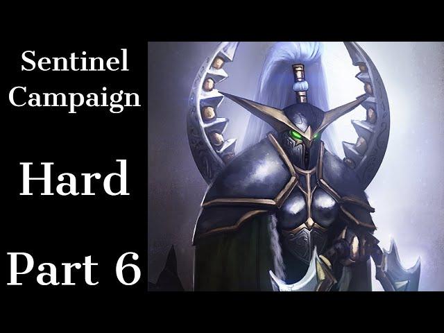 Let's Play - Warcraft 3 Sentinel Campaign (Hard) Part 6 - Shards of the Alliance