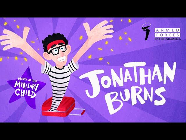 Comedian & Magician Jonathan Burns Performs For Military // Armed Forces Entertainment