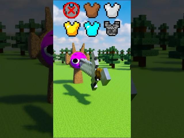 Upgrading DURPLE’S Armor Until He Survives #sprunki #minecraft #teardown #incredibox