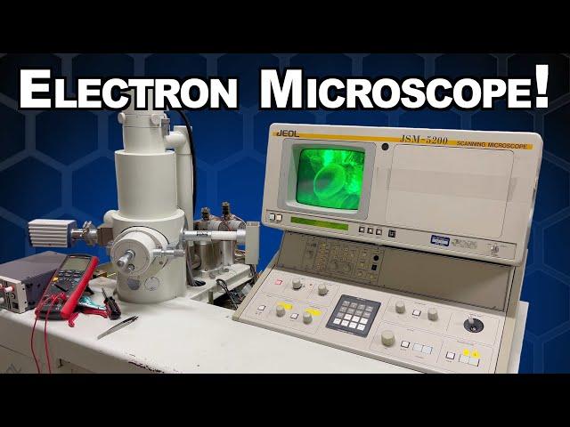 I Saved an Electron Microscope from the Trash