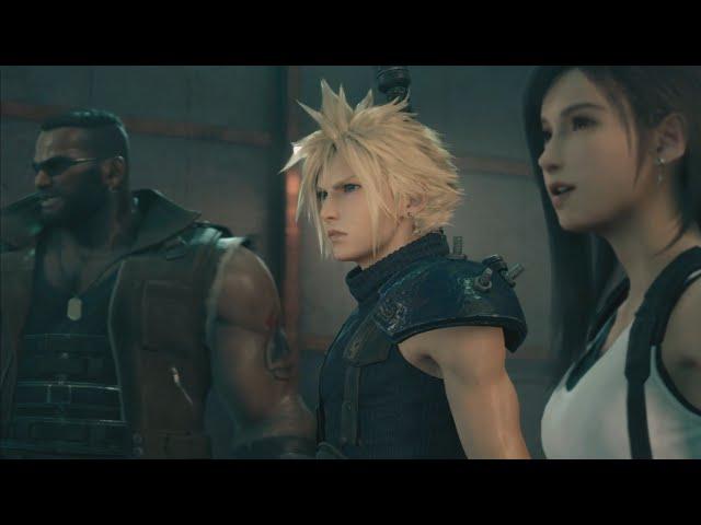 Final Fantasy VII Remake - Pursuit in The Tunnel