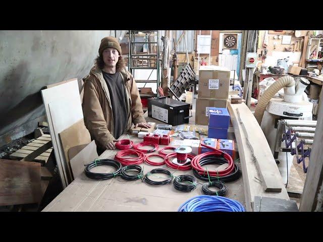 Rebuilding a ferro yacht! Capping rails and Electrical systems. ***Episode 30***