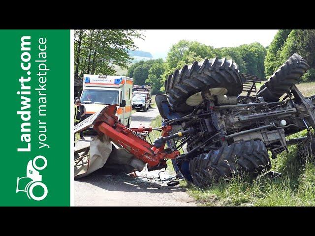 Traktorunfälle: Verletzungen durch Sicherheitsgurte vermeiden | landwirt.com