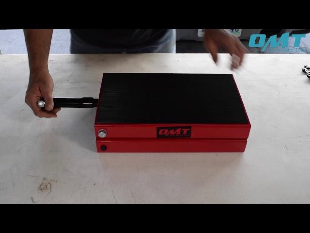 Lifting Motorcycle with Orion Motor Tech Motorcycle Scissor Lift Jack