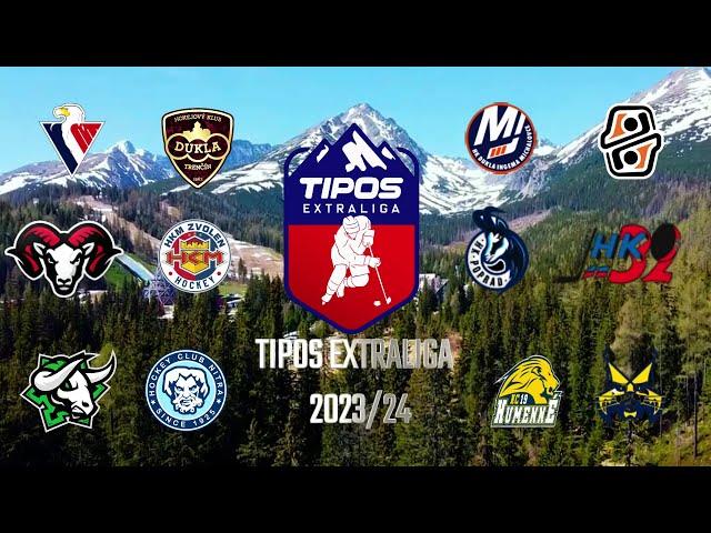 Tipos Extraliga štadióny 2023/24