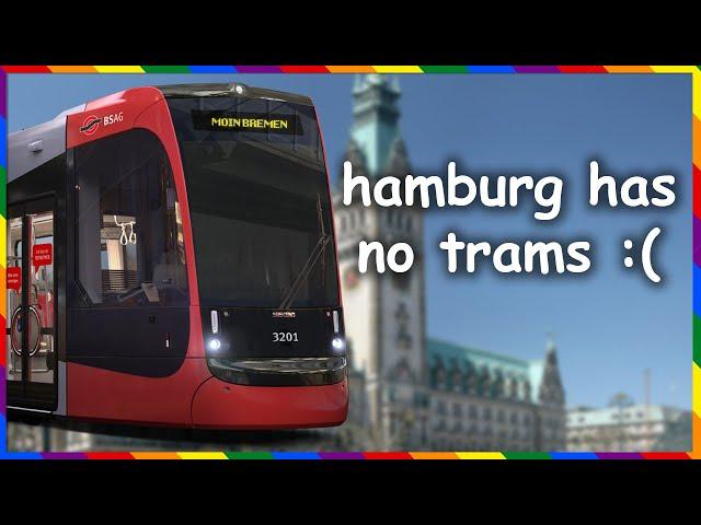 Why doesn't Hamburg, Germany have trams? | #Tramburg