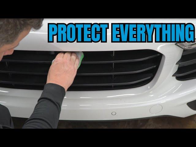 Ceramic Coating Your Trim Properly | hyperCLEAN UNO