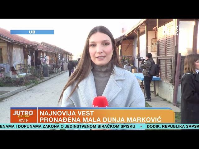 NAJNOVIJE VESTI: Dunja je PRONAĐENA | JUTRO NA BLIC