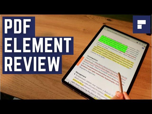 Wondershare PDFelement App Review | PDF Reader + Note Taking | Tab S7+ & Windows PC Demo