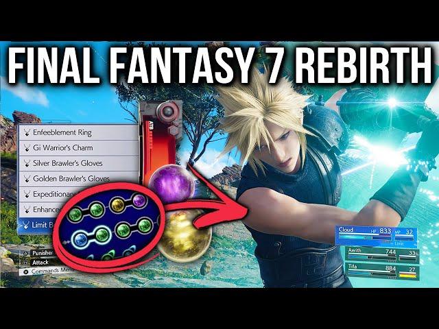 Final Fantasy 7 Rebirth - 7 Deadly Materia & Skill Combos | Best Abilities Combat Tips (FF7 Rebirth)