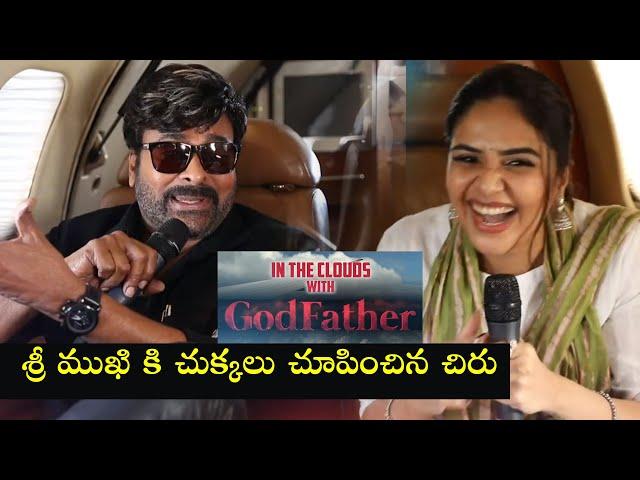 Mega Star Chiranjeevi Fun With Sreemukhi | God Father Movie Interview Promo In The Clouds |