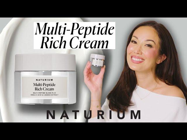 NATURIUM Multi-Peptide Rich Cream for Firmer-Looking, Youthful Skin