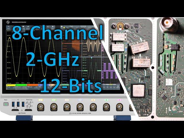 TSP #249 - Rohde & Schwarz MXO-5, 2-GHz, 8-Channel, 12-Bit Oscilloscope Teardown & Trigger Zone Exp.