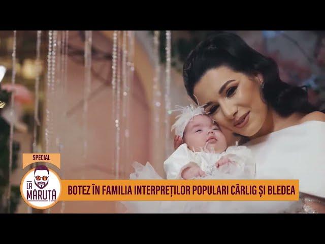 Botez în familia interpreților populari Cârlig și Bledea