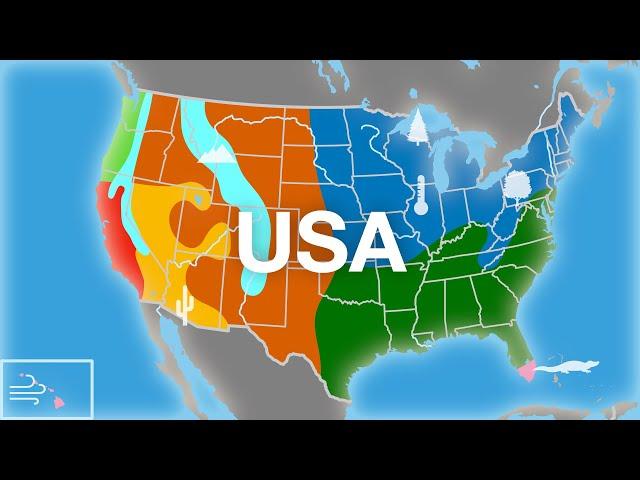 USA - Geography & Climate