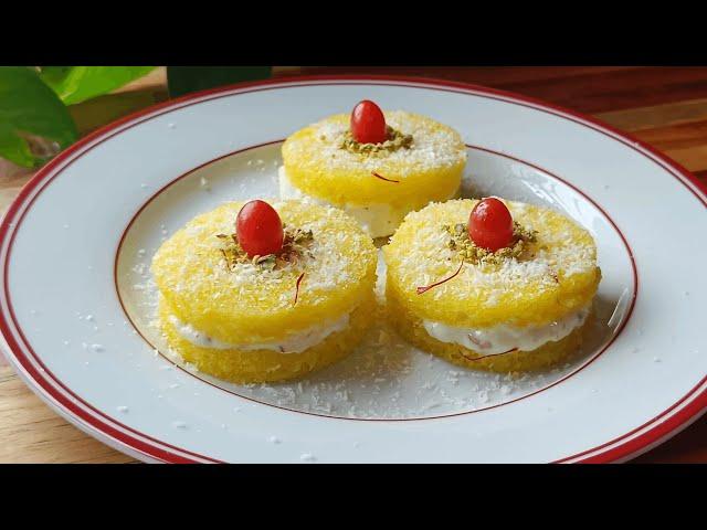 15 Minutes Dessert Melts In Your Mouth | Easy & Quick Dessert Recipe | Fireless Cooking Recipe