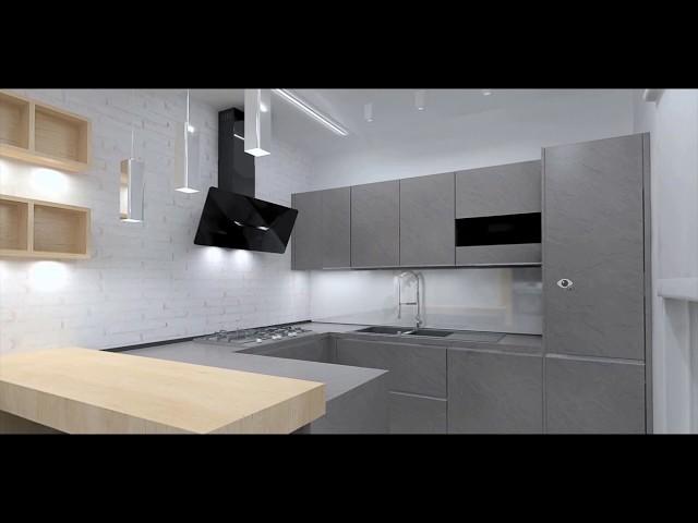 Cucina Rossella e Antony Stone ardesia Helle Kitchen